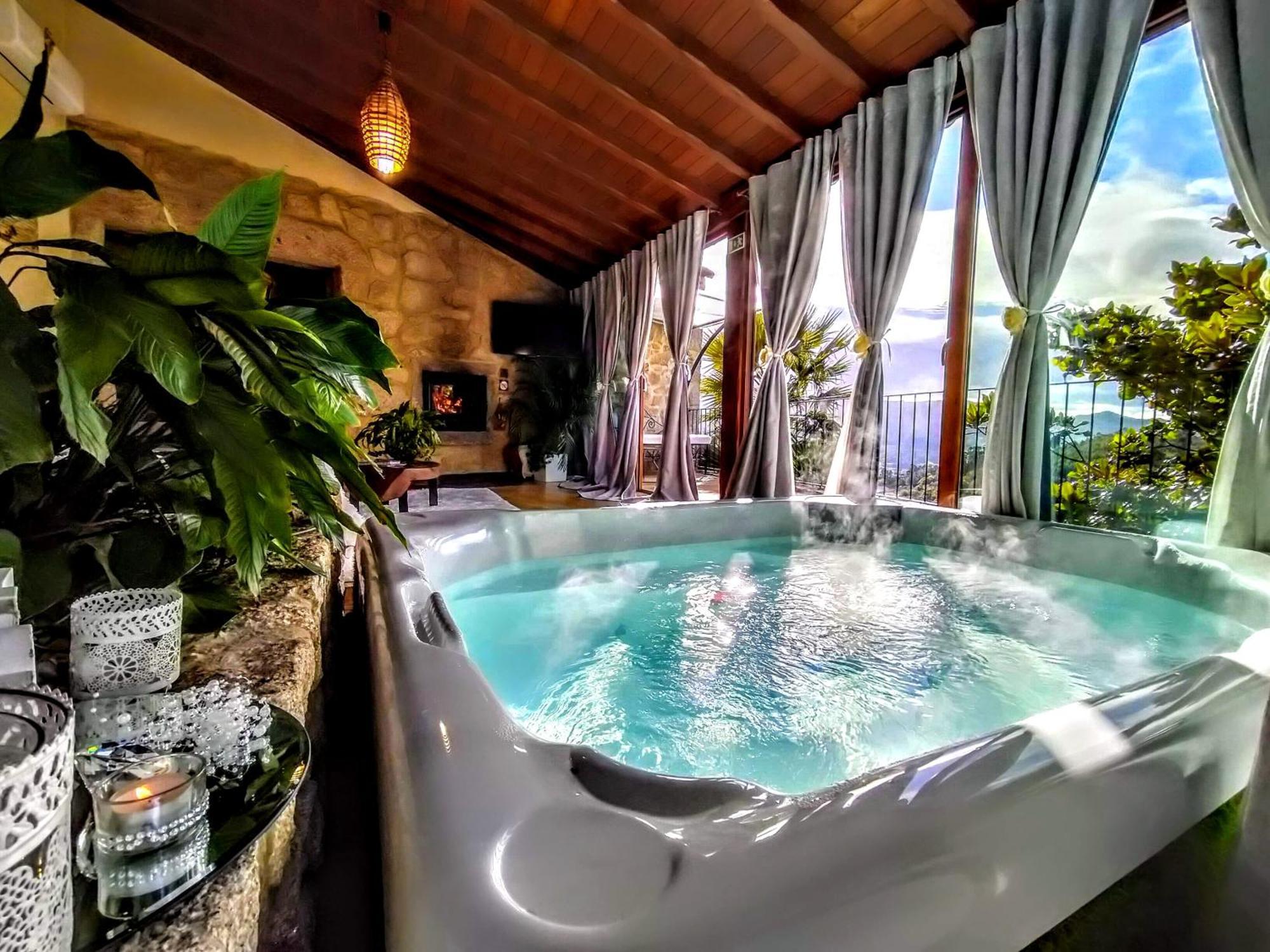 Casa Favo De Mel - Jacuzzi Privado & Lareira - Piscina Hotel Arcos de Valdevez Kültér fotó
